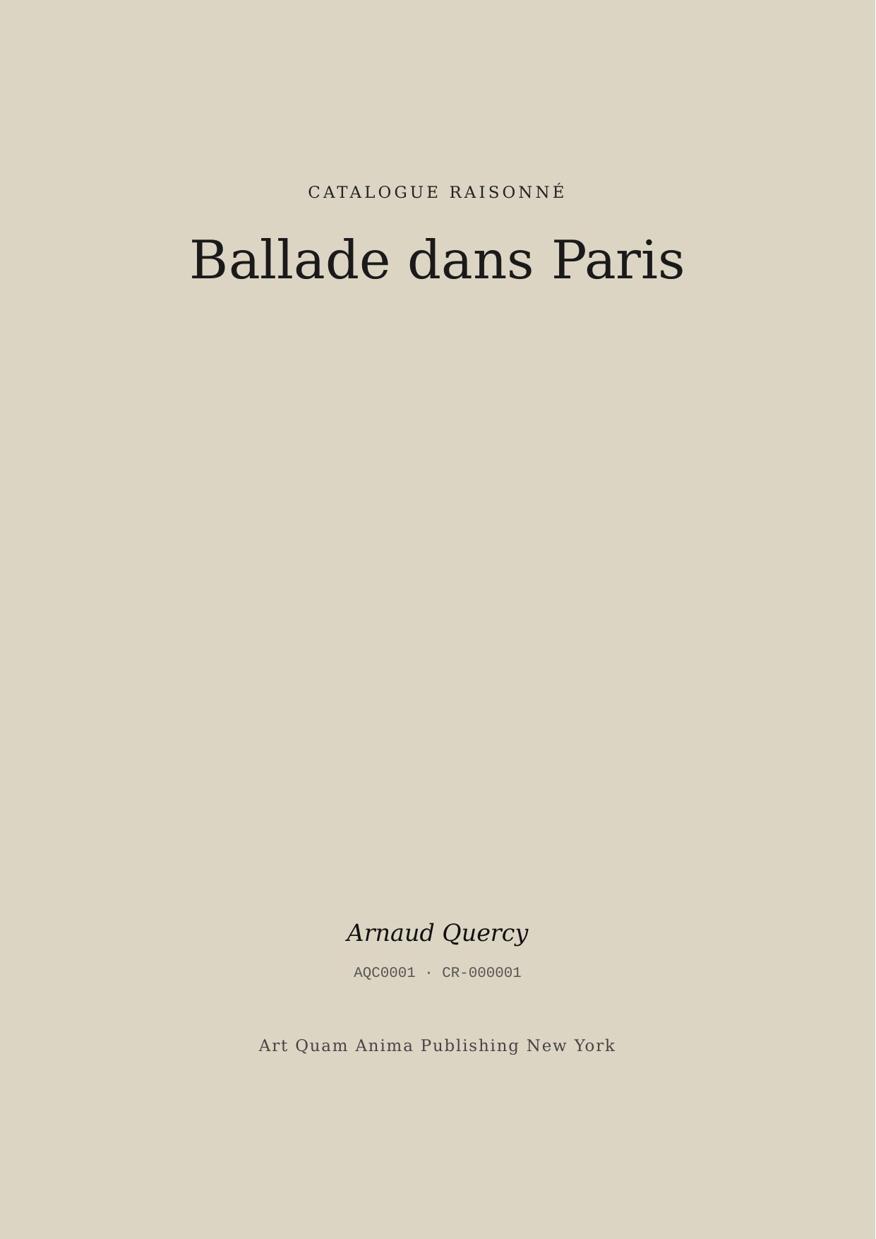 Ballade dans Paris