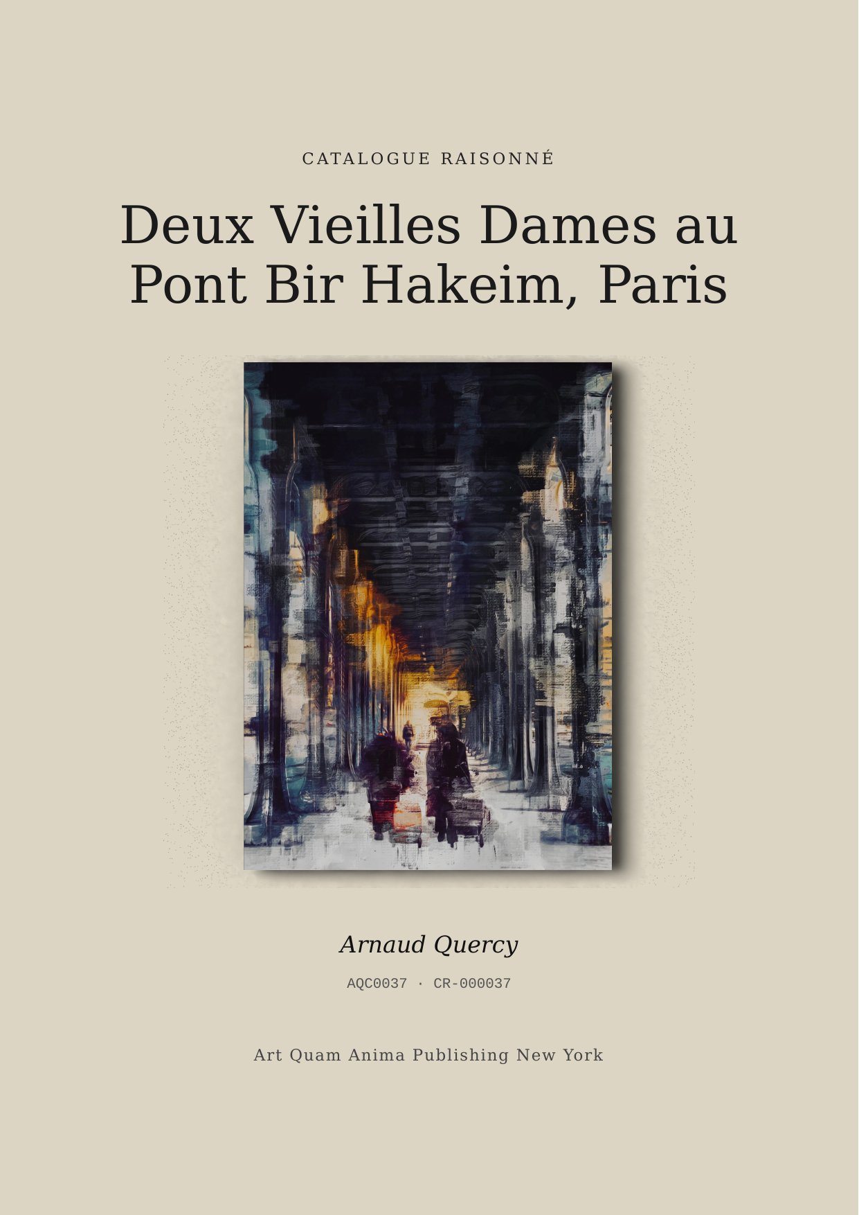 Deux Vieilles Dames au Pont Bir Hakeim, Paris