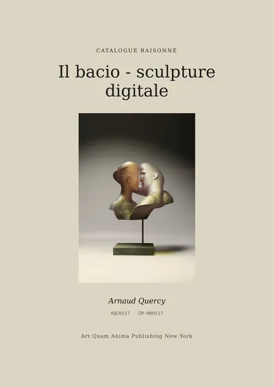 Il bacio - sculpture digitale