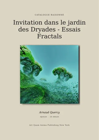 Invitation dans le jardin des Dryades - Essais Fractals