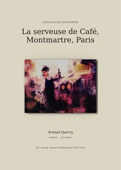 La serveuse de Café, Montmartre, Paris