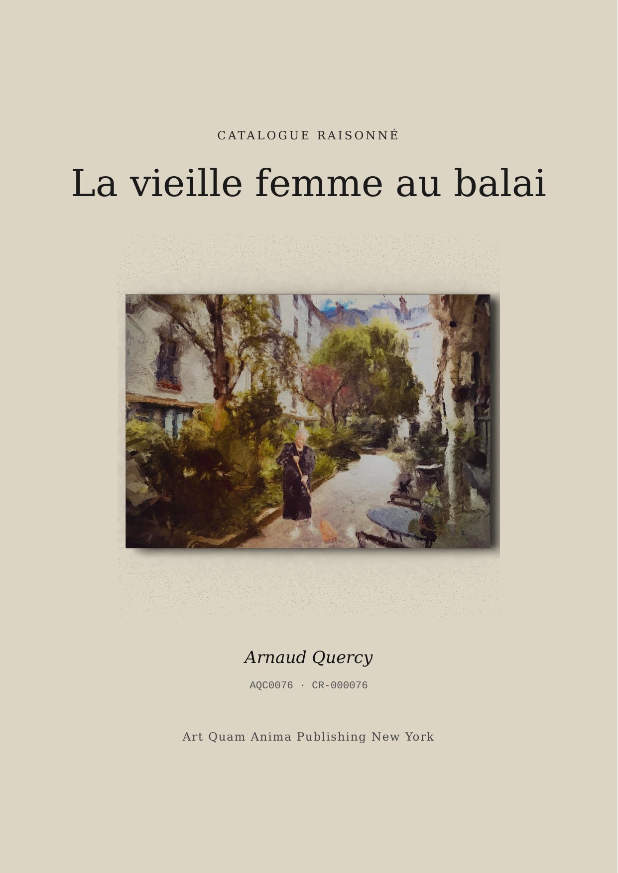 La vieille femme au balai