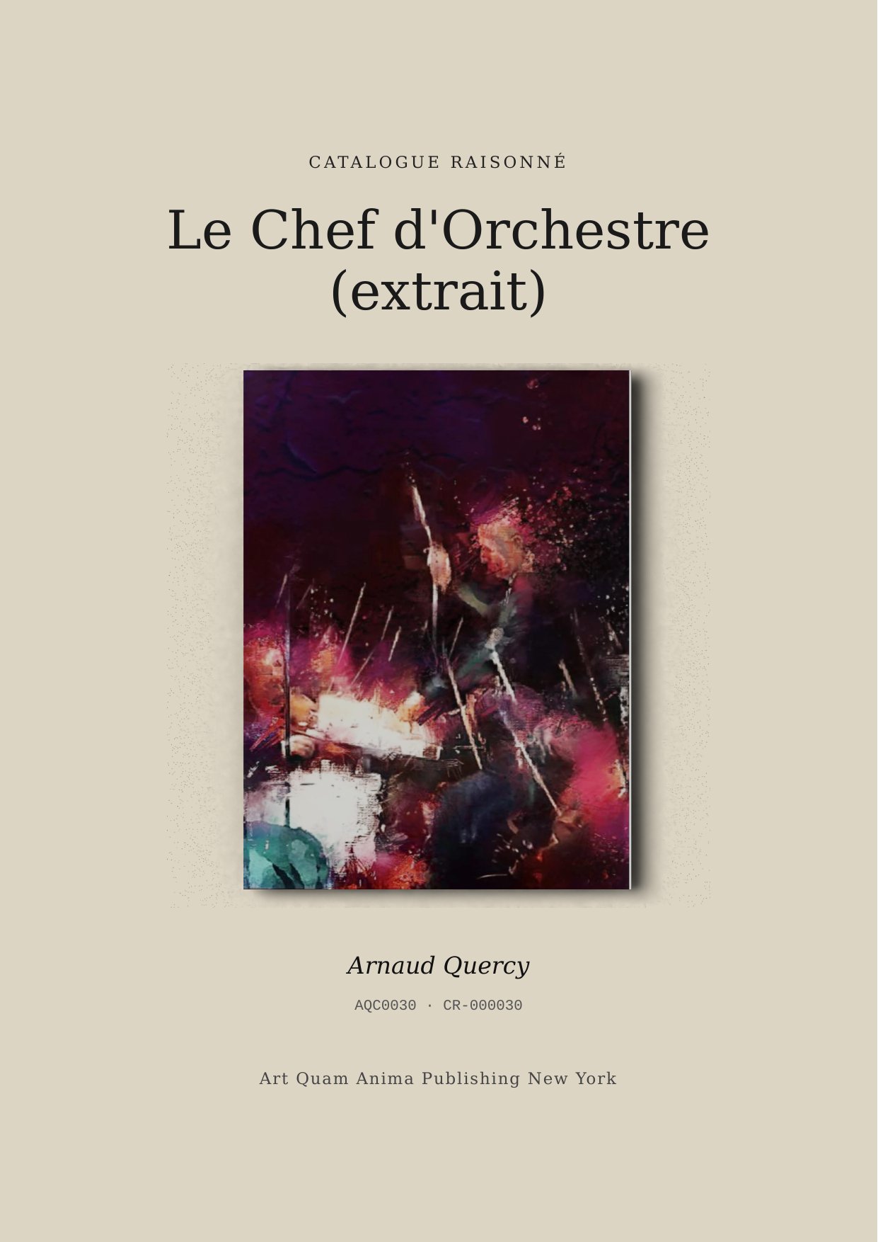 Le Chef d'Orchestre (extrait)