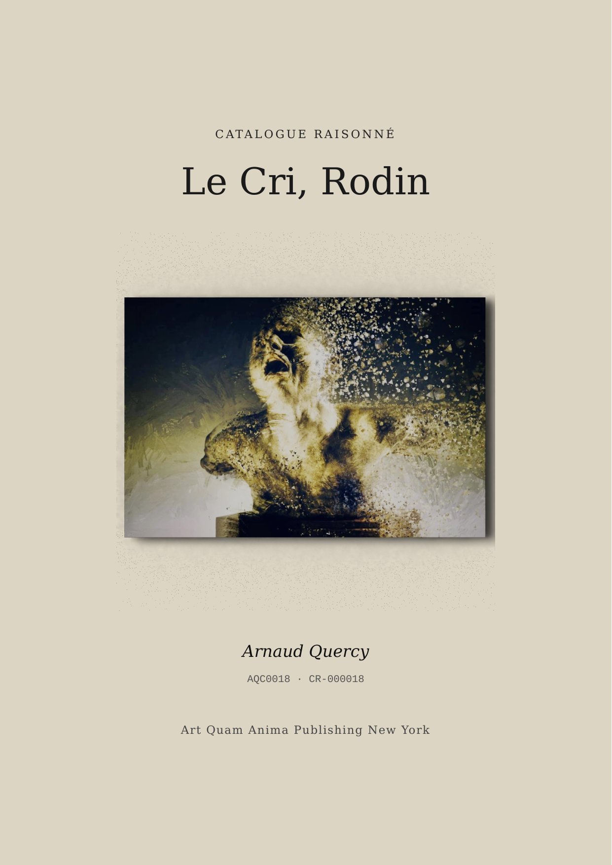 Le Cri, Rodin