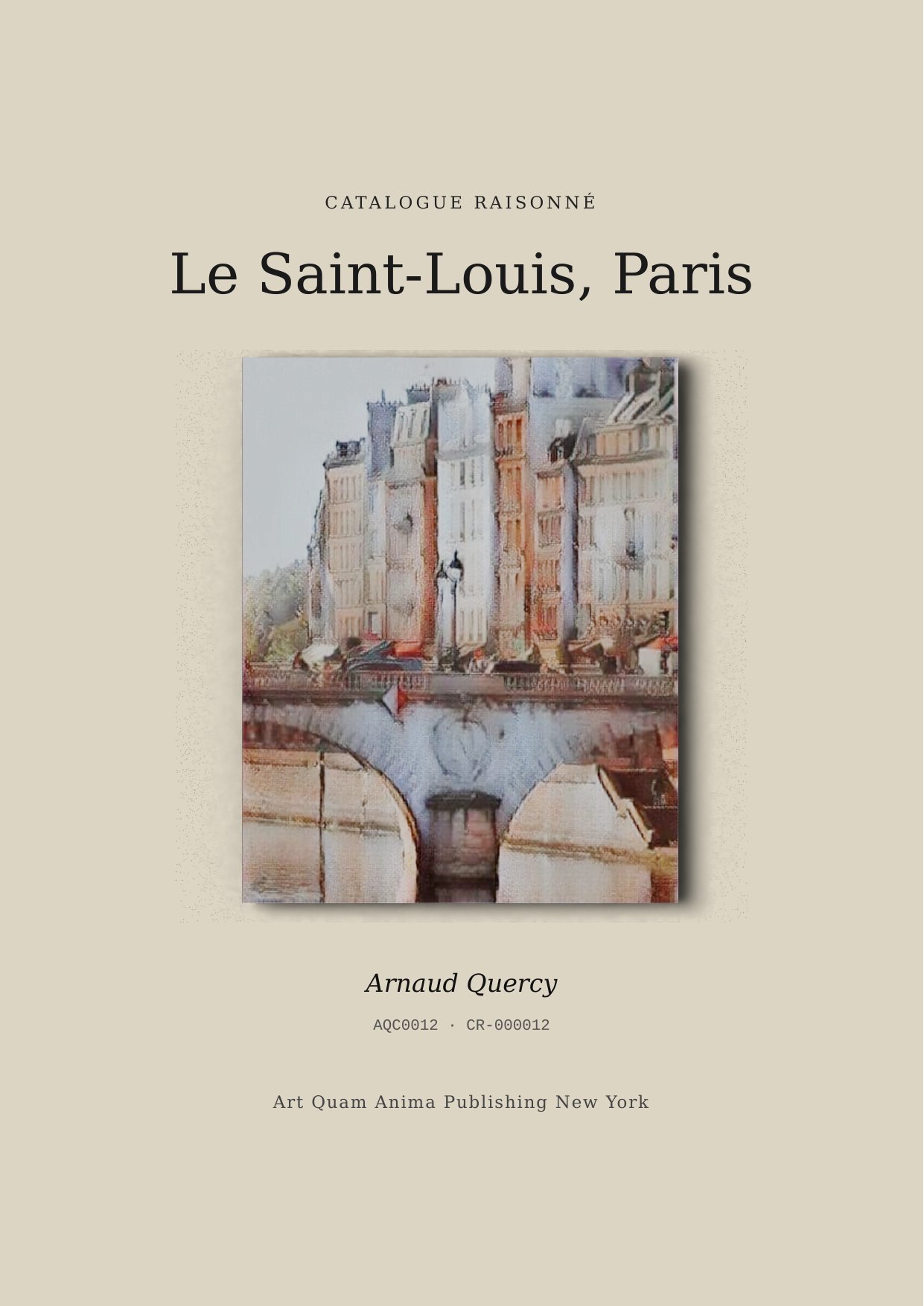 Le Saint-Louis, Paris