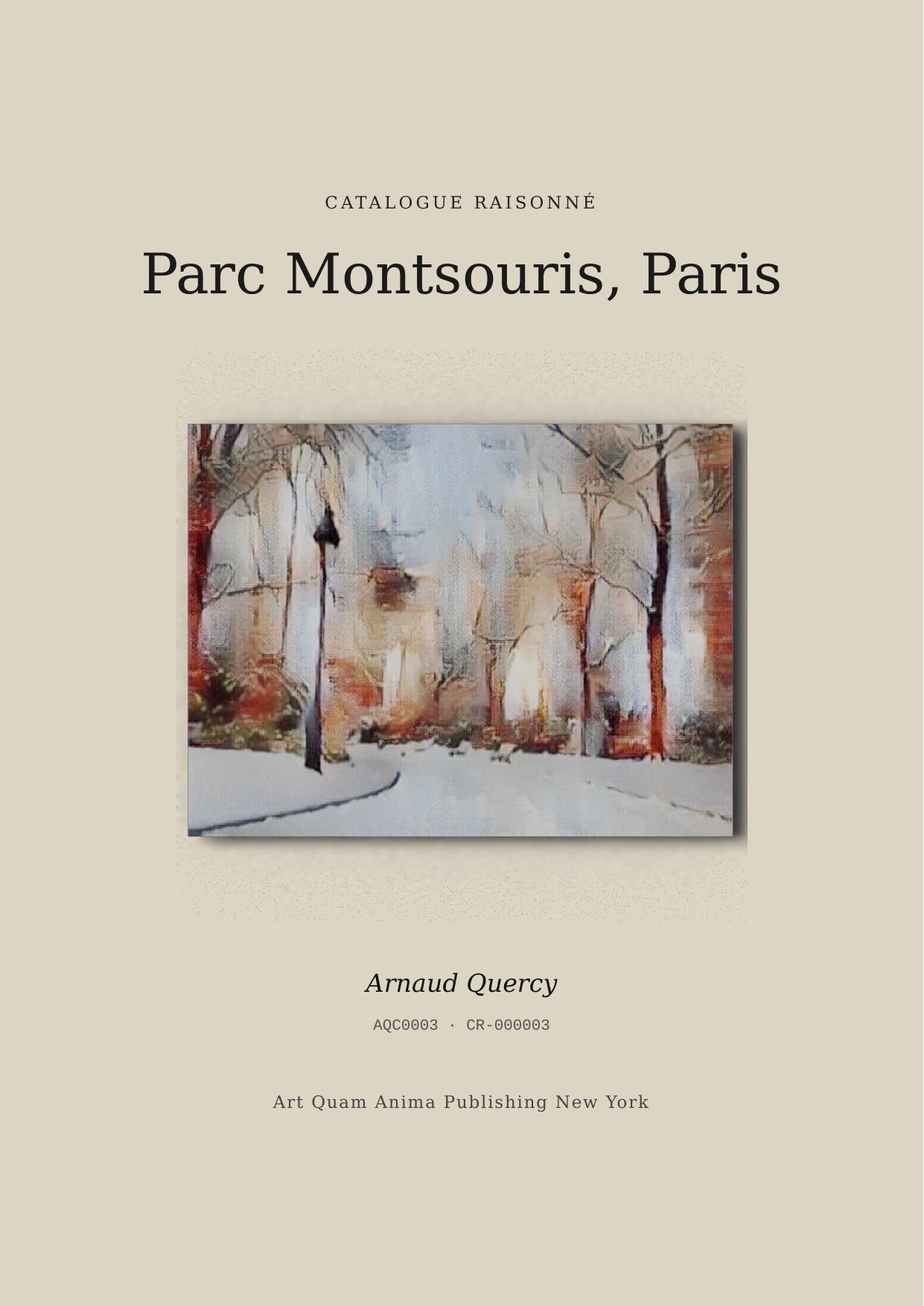 Parc Montsouris, Paris