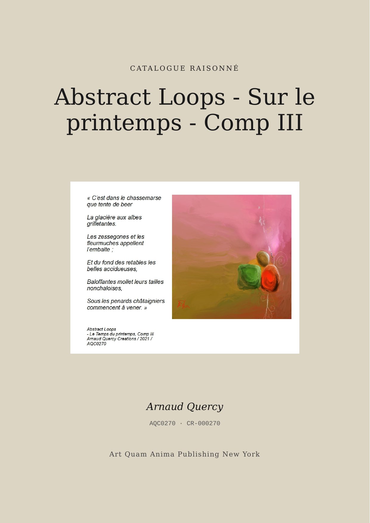 Abstract Loops - Sur le printemps - Comp III