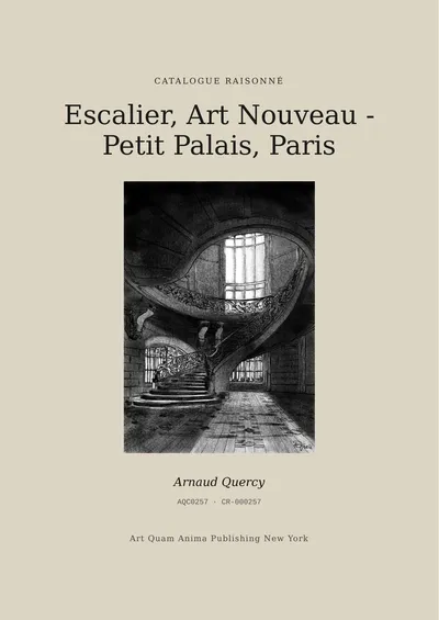 Escalier, Art Nouveau - Petit Palais, Paris
