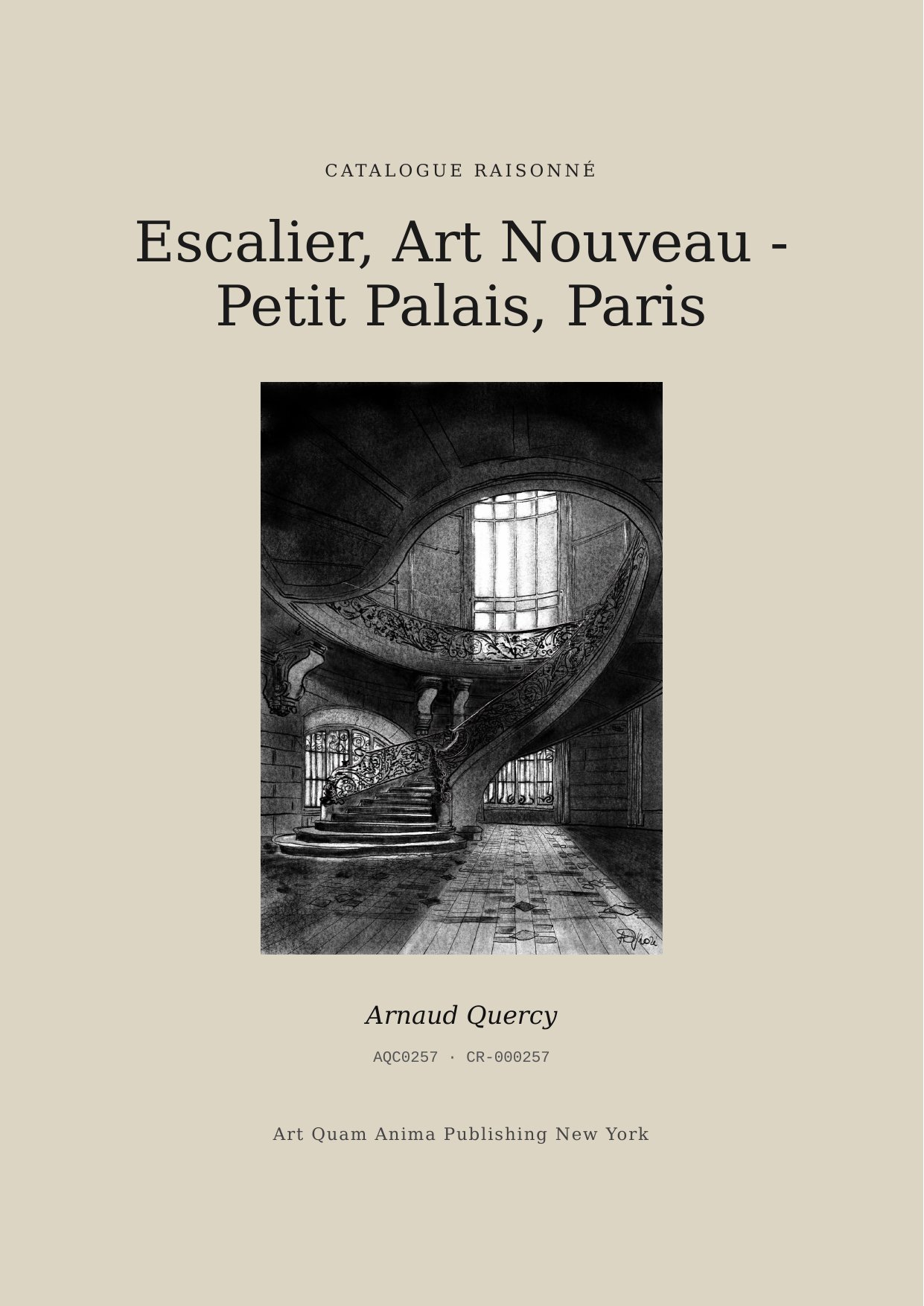 Escalier, Art Nouveau - Petit Palais, Paris