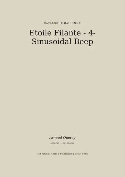 Etoile Filante - 4- Sinusoidal Beep