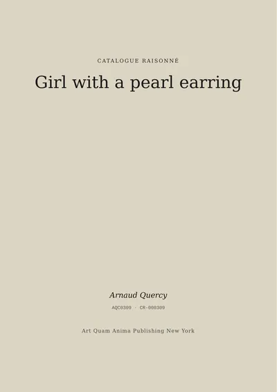 Girl with a pearl earring