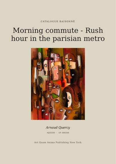 Morning commute - Rush hour in the parisian metro