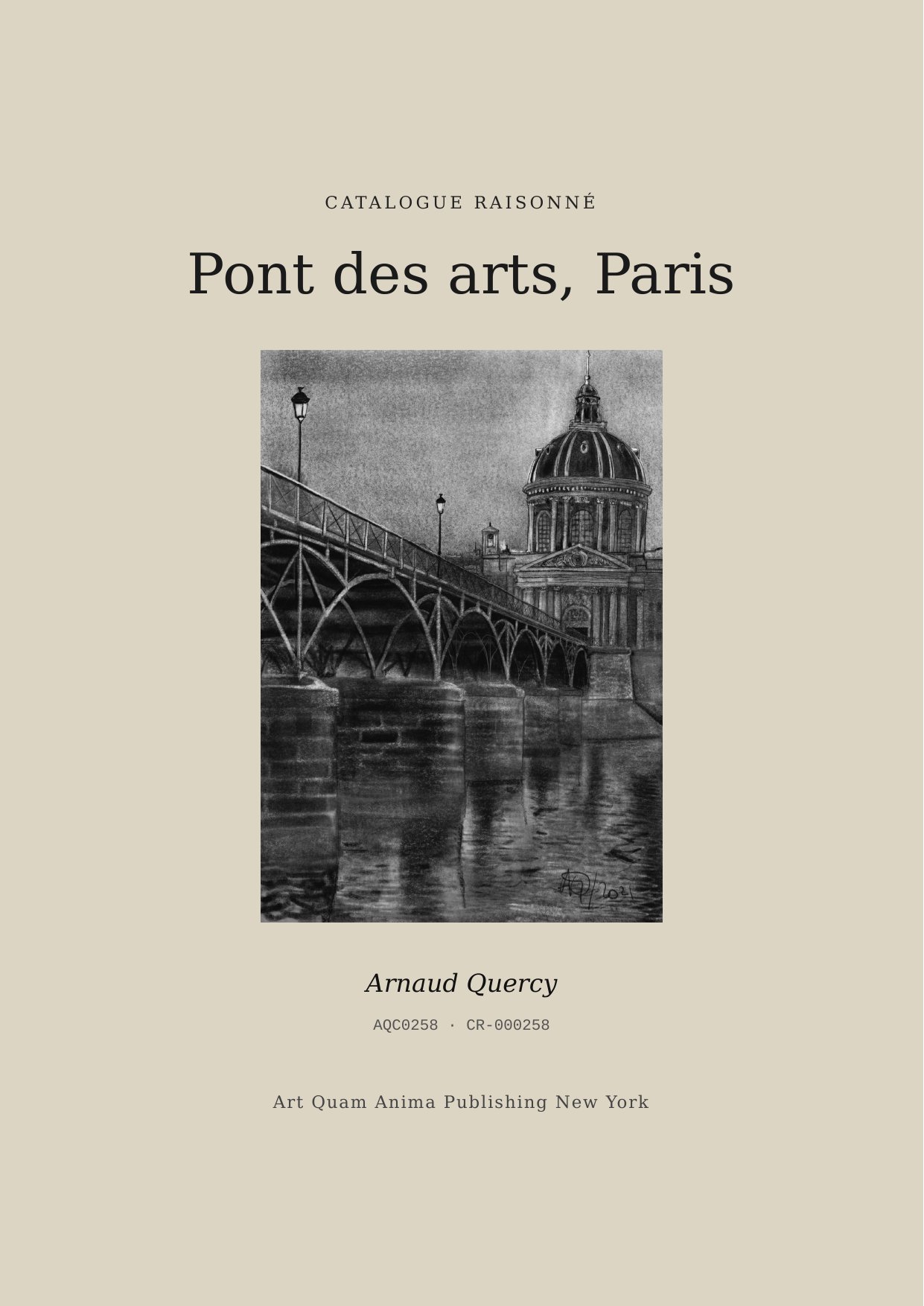 Pont des arts, Paris