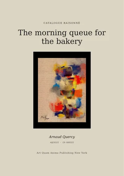 The morning queue for the bakery
