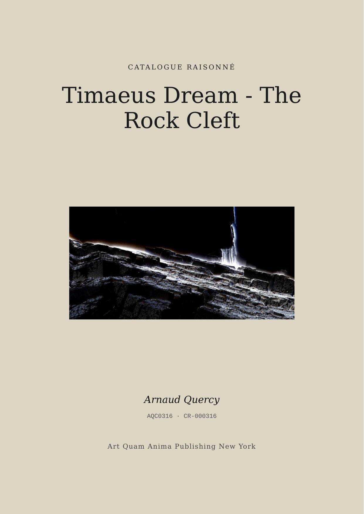 Timaeus Dream - The Rock Cleft