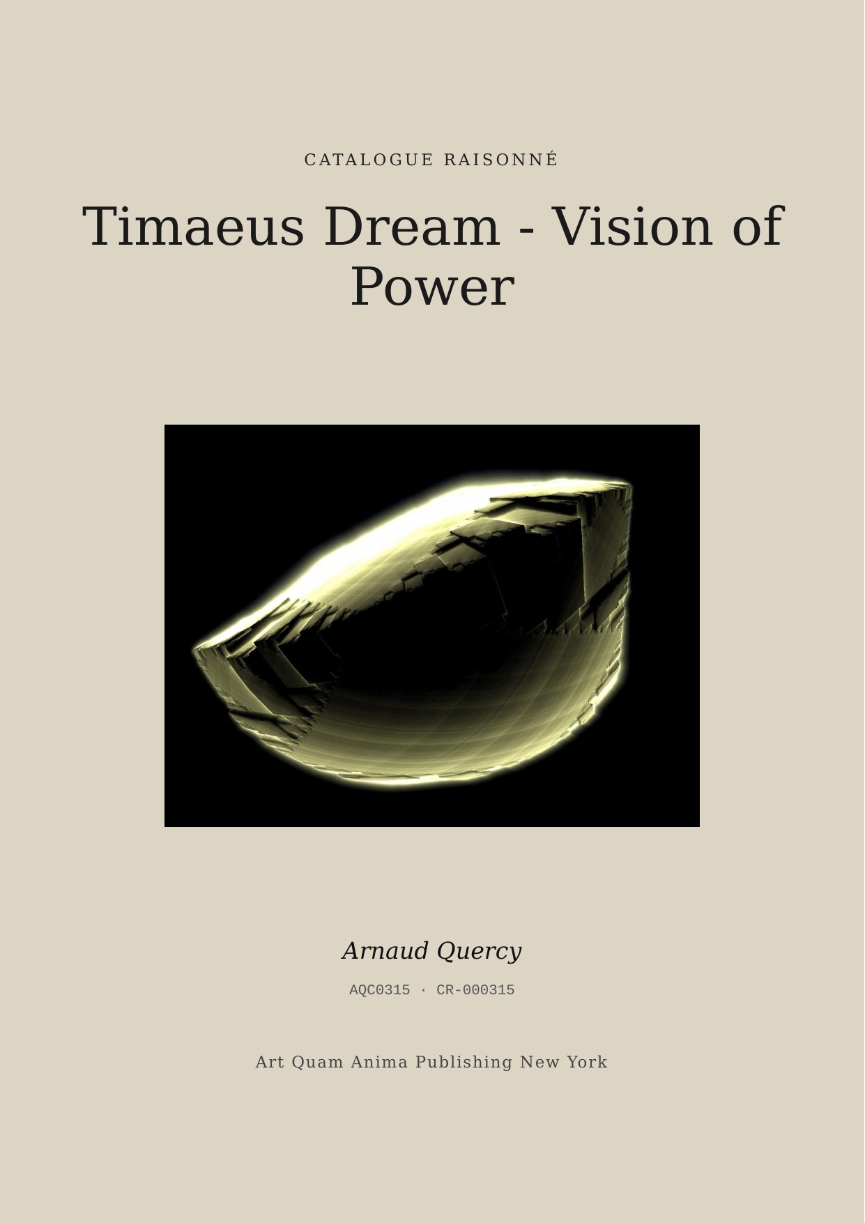Timaeus Dream - Vision of Power