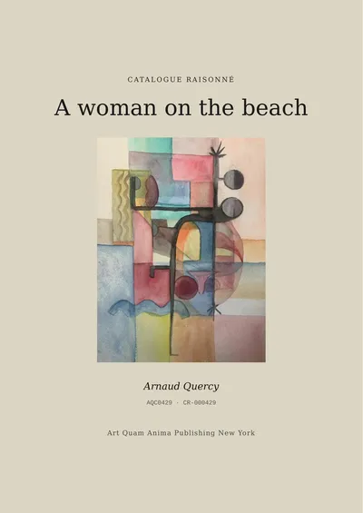 A woman on the beach