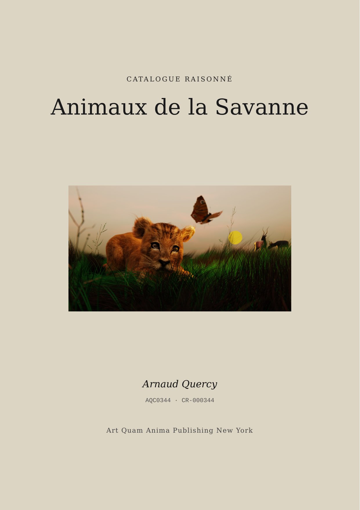 Animaux de la Savanne