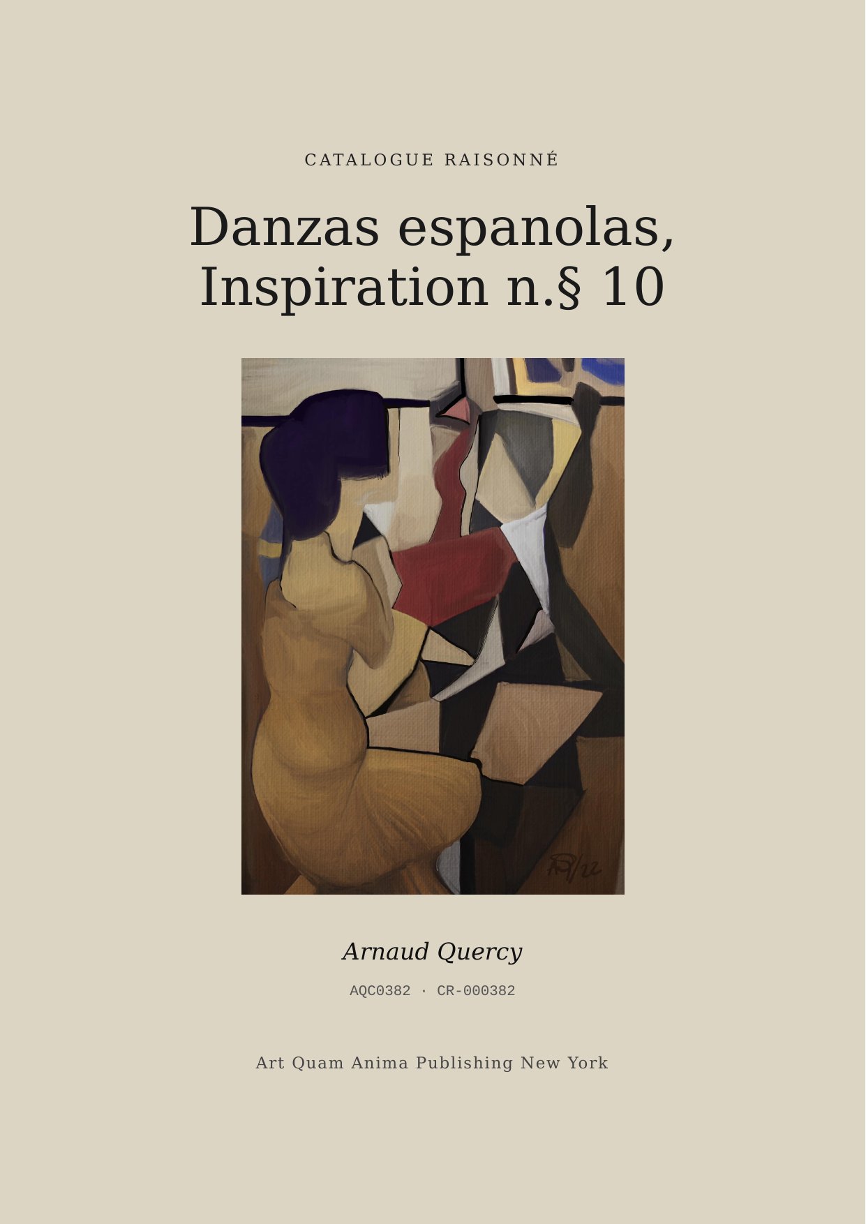 Danzas espanolas, Inspiration n.§ 10