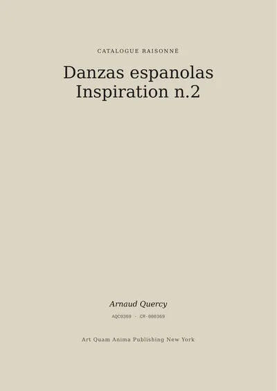 Danzas espanolas Inspiration n.2