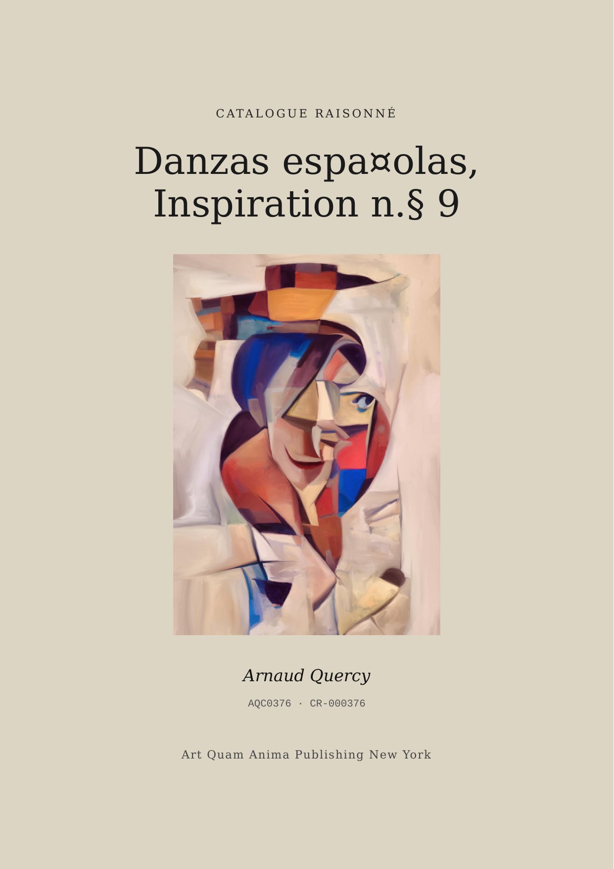 Danzas espa¤olas, Inspiration n.§ 9