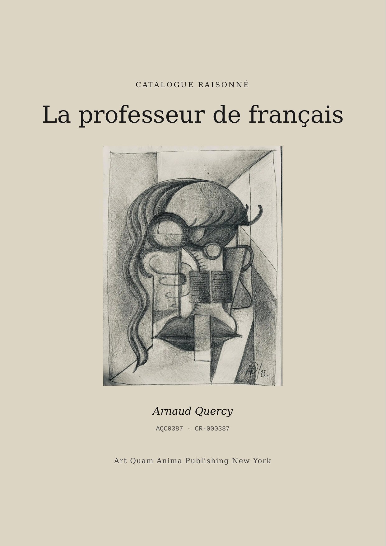 La professeur de français