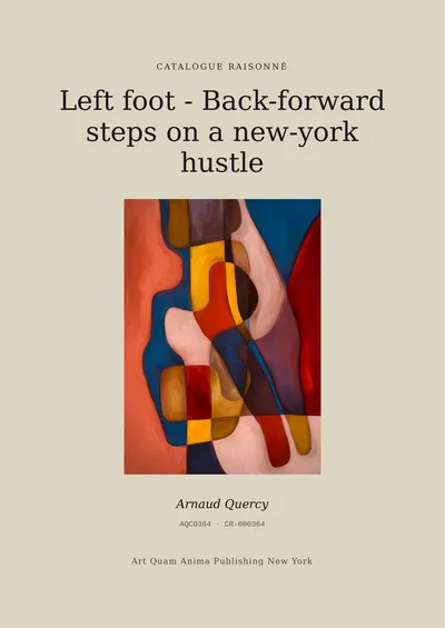 Left foot - Back-forward steps on a new-york hustle