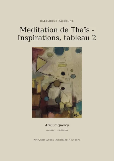 Meditation de Thaïs - Inspirations, tableau 2