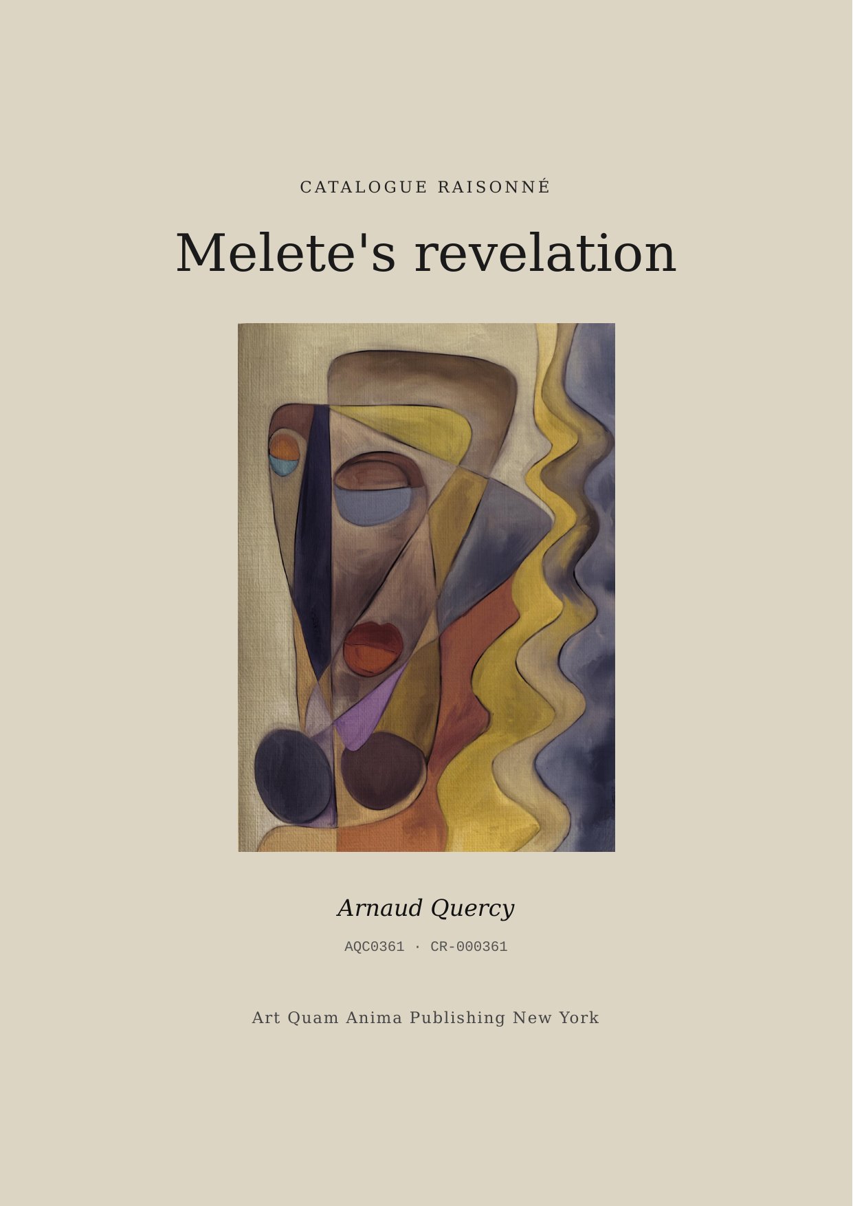 Melete's revelation