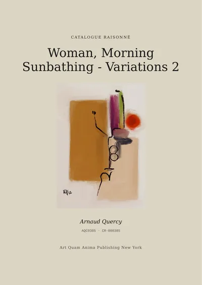 Woman, Morning Sunbathing - Variations 2