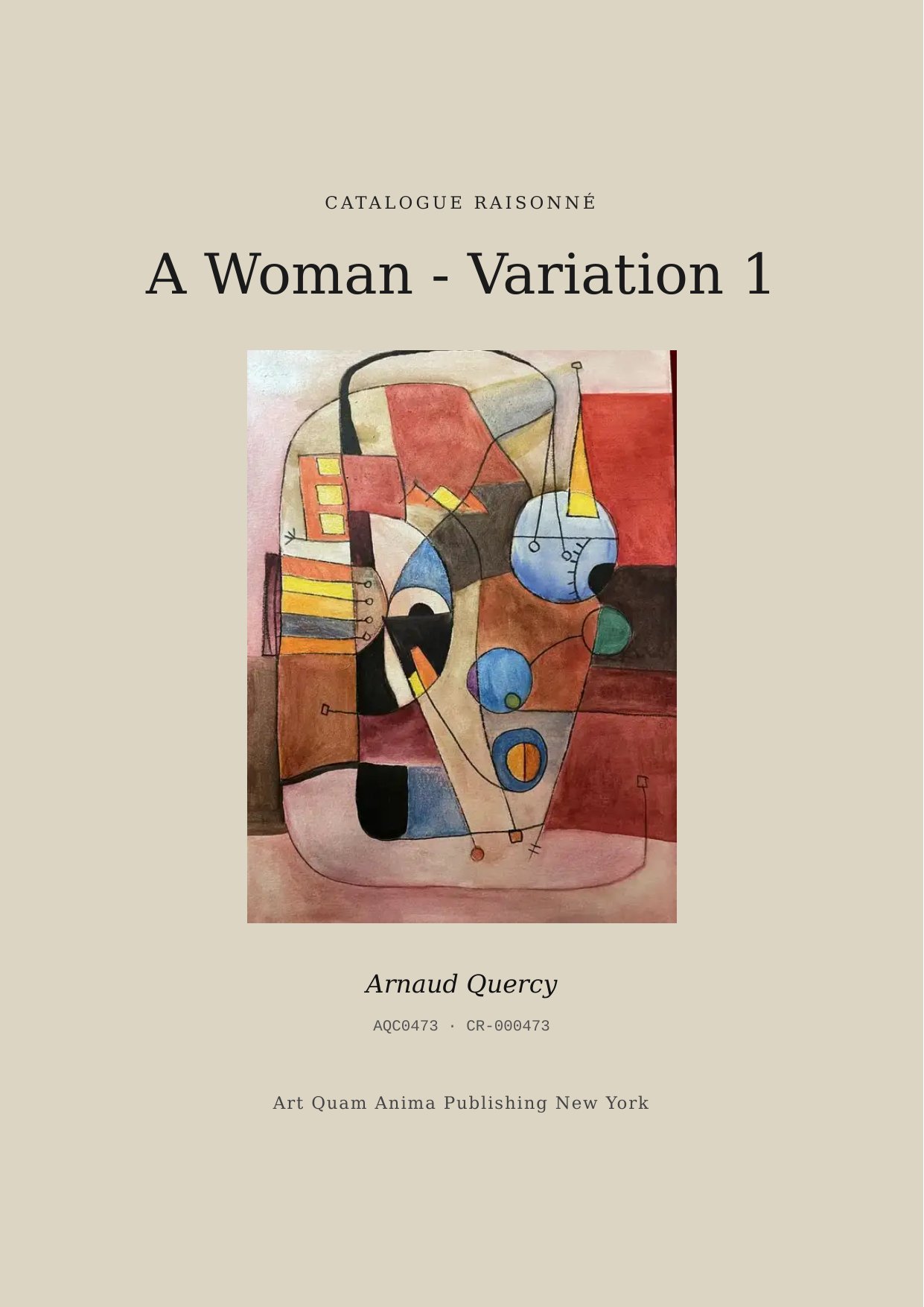 A Woman - Variation 1
