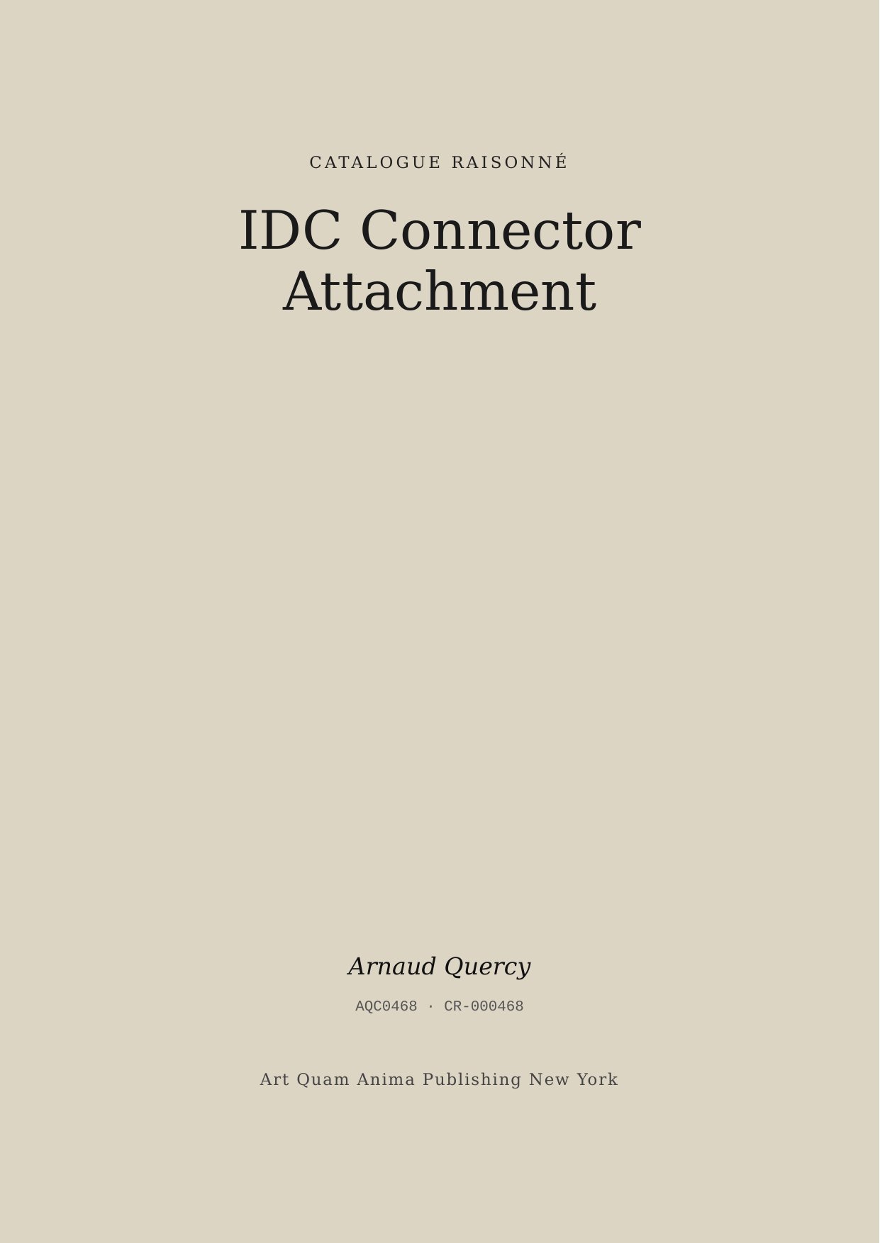 IDC Connector Attachment