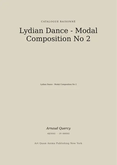 Lydian Dance - Modal Composition No 2