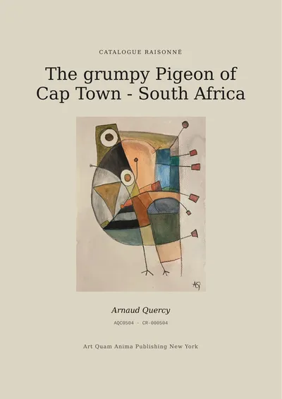 The grumpy Pigeon of Cap Town - South Africa