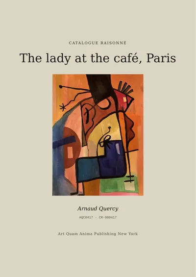 The lady at the café, Paris
