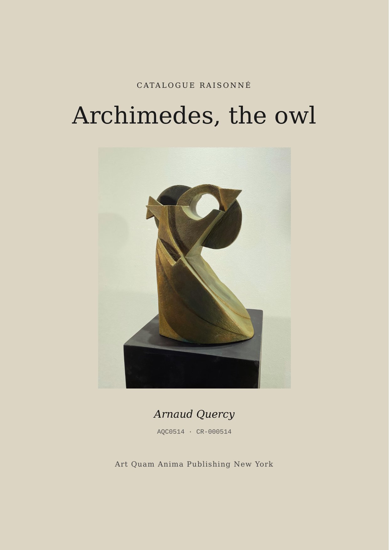 Archimedes, the owl