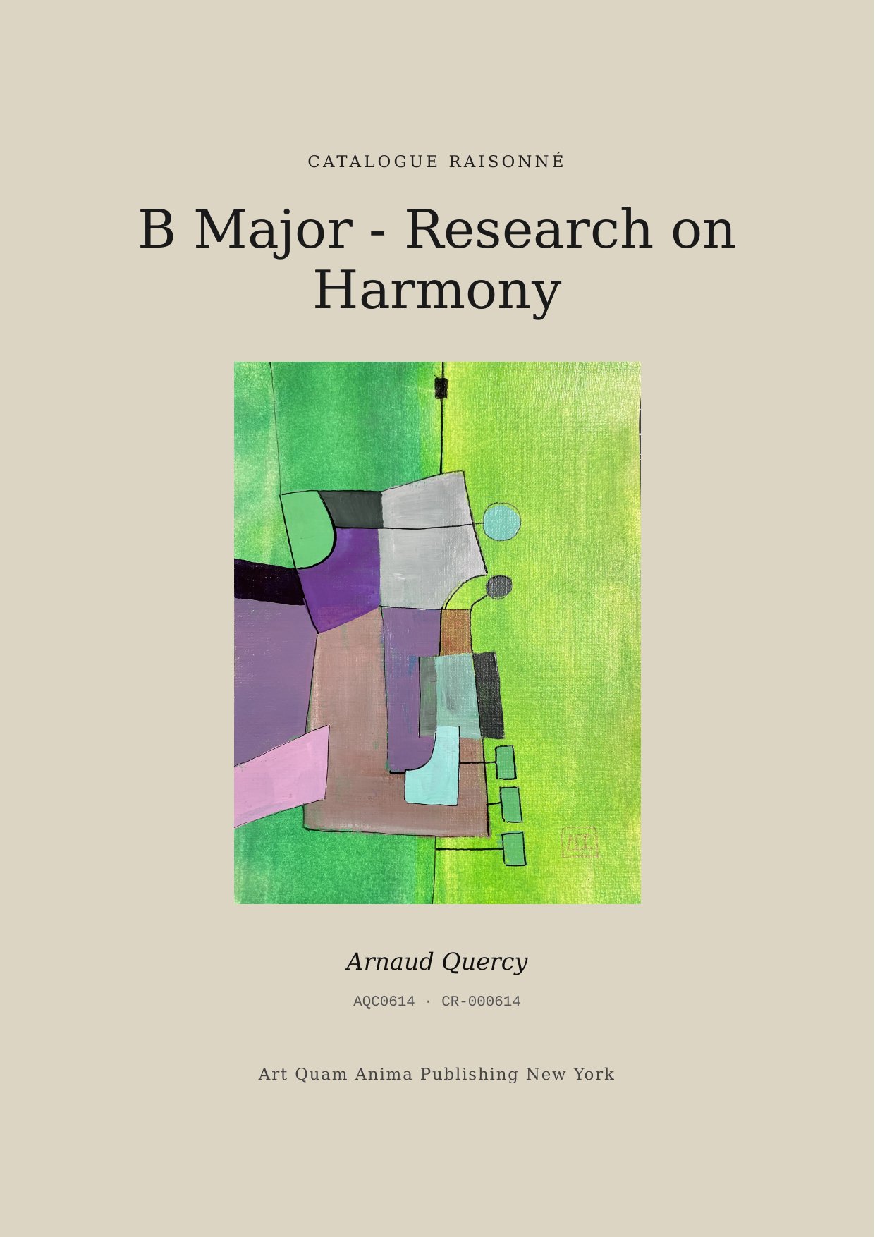 B Major - Research on Harmony
