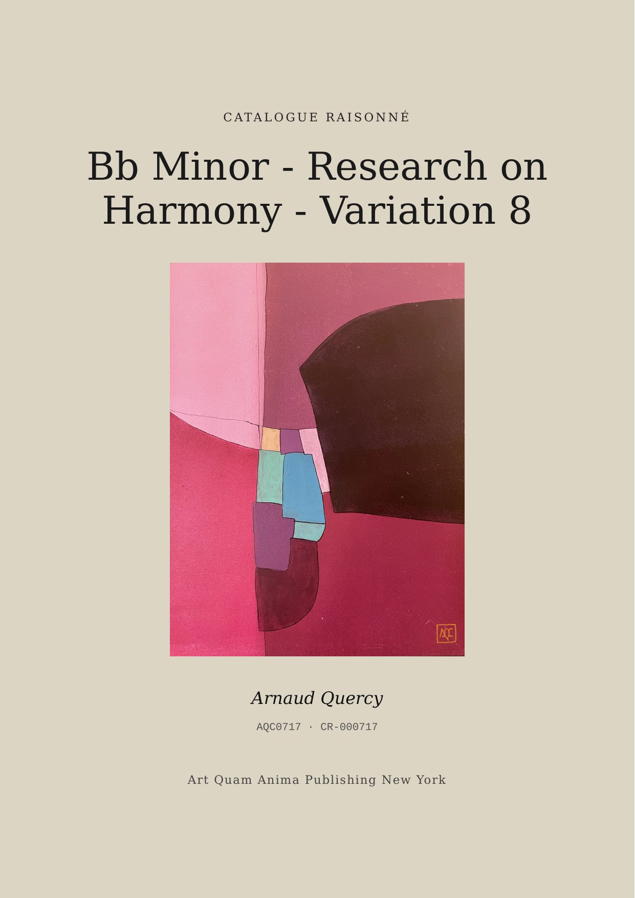 Bb Minor - Research on Harmony - Variation 8