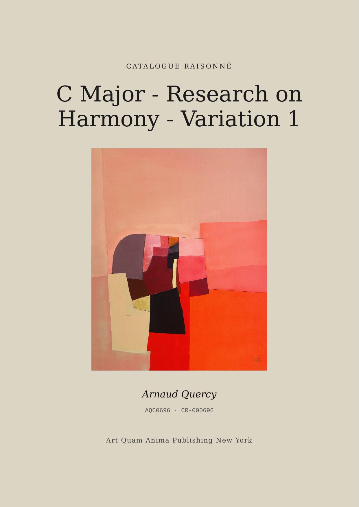 C Major - Research on Harmony - Variation 1