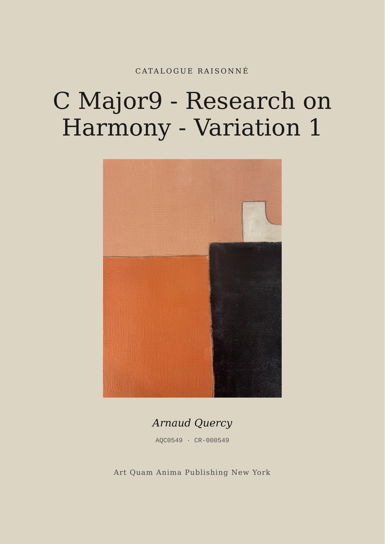 C Major9 - Research on Harmony - Variation 1