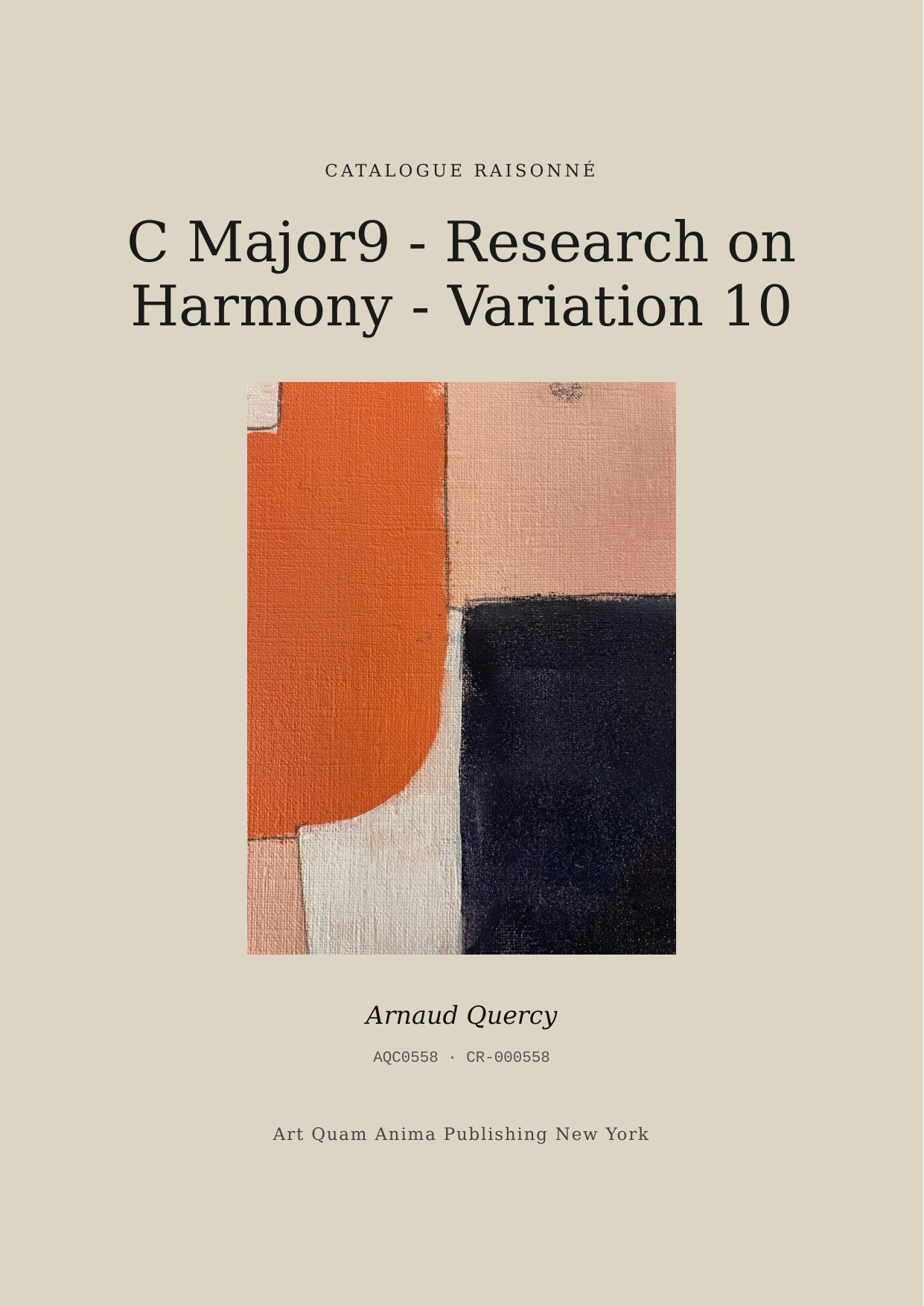 C Major9 - Research on Harmony - Variation 10