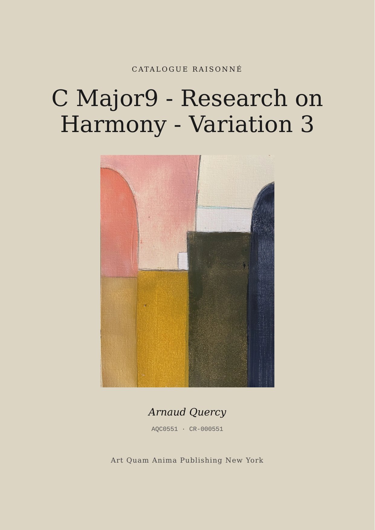 C Major9 - Research on Harmony - Variation 3