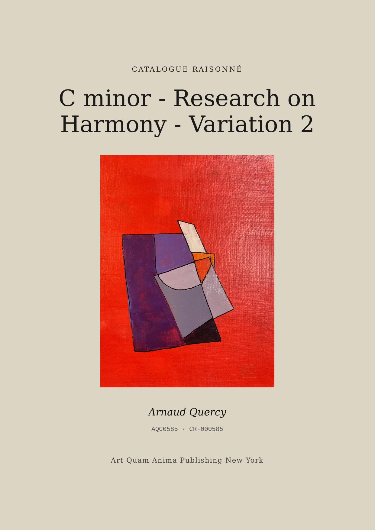 C minor - Research on Harmony - Variation 2