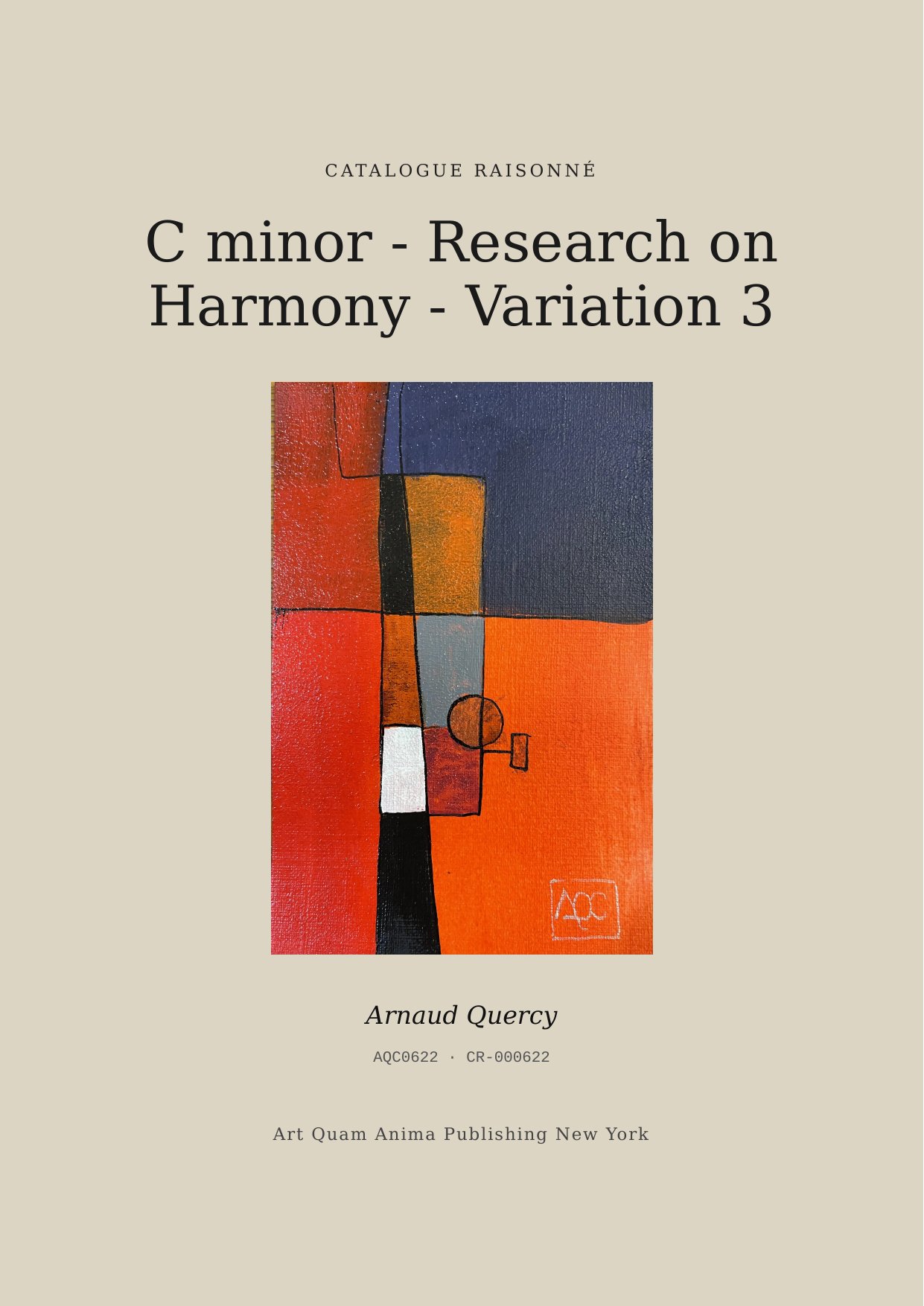 C minor - Research on Harmony - Variation 3