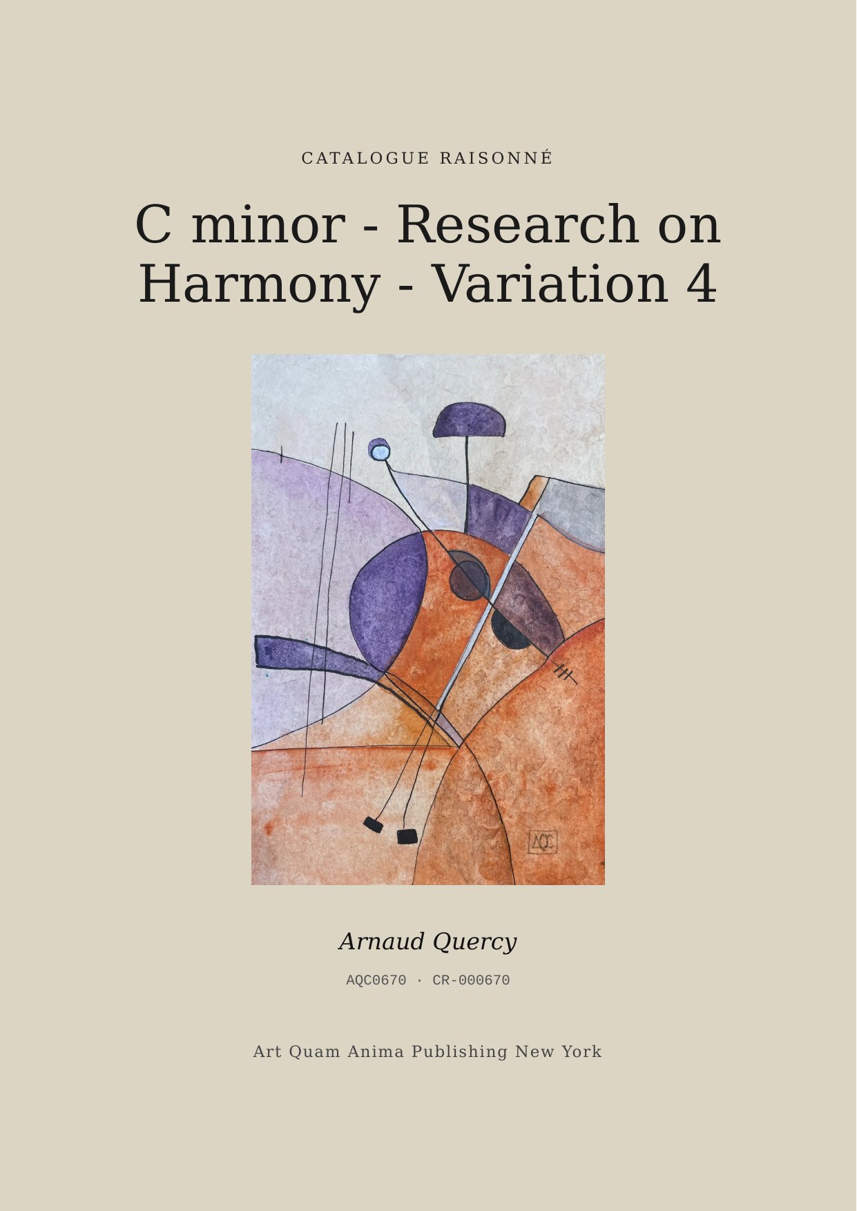 C minor - Research on Harmony - Variation 4