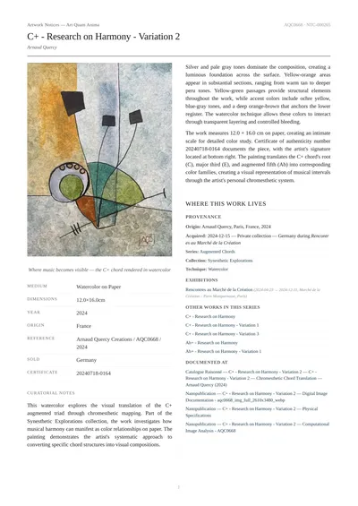 C+ - Research on Harmony - Variation 2