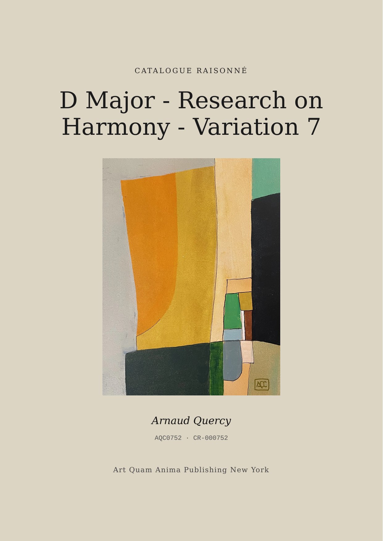 D Major - Research on Harmony - Variation 7