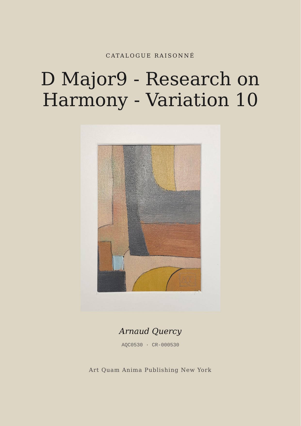 D Major9 - Research on Harmony - Variation 10