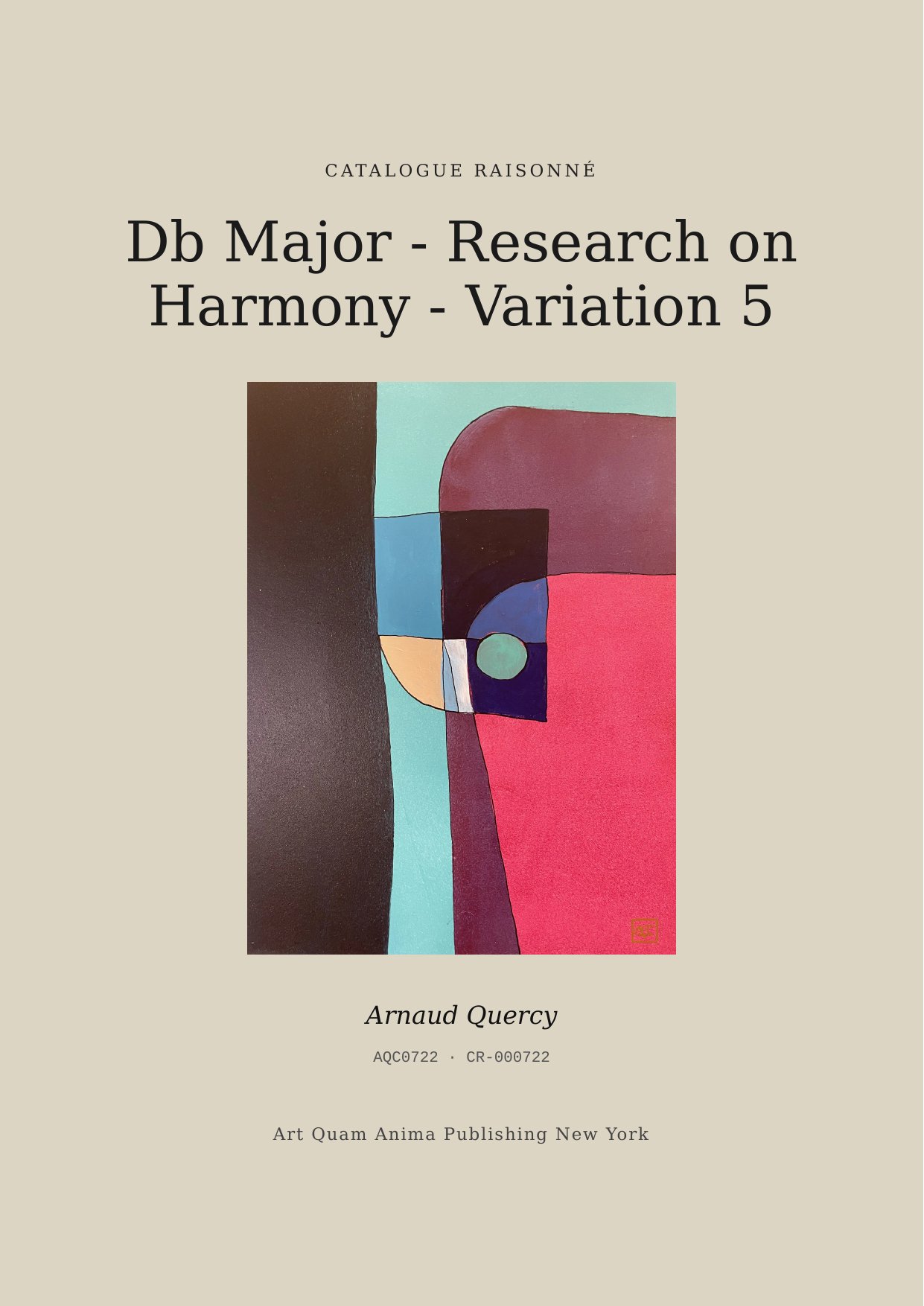 Db Major - Research on Harmony - Variation 5
