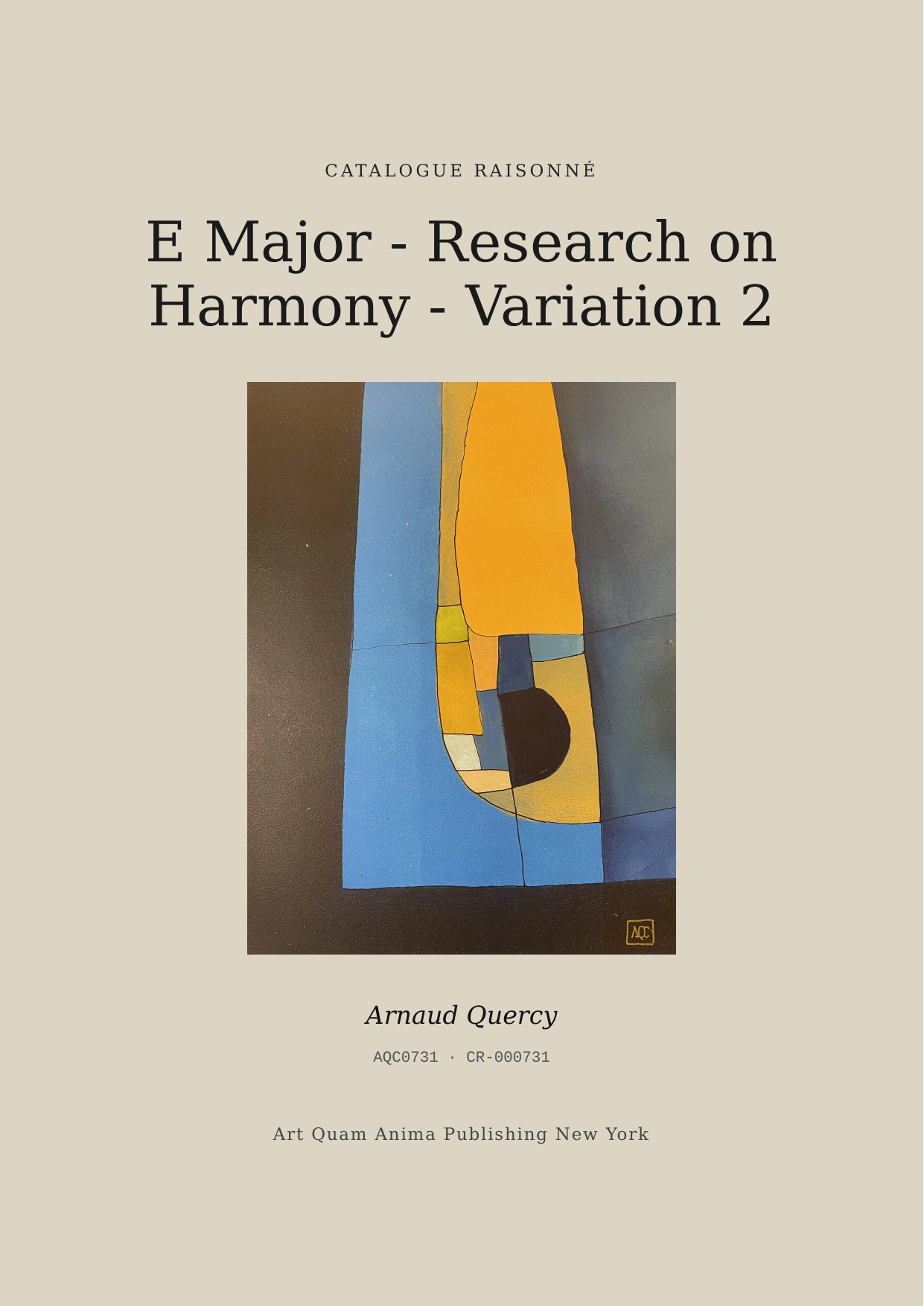 E Major - Research on Harmony - Variation 2